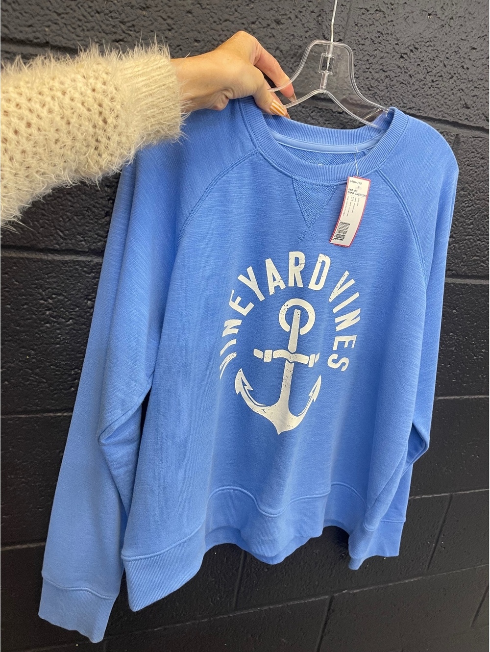 Vineyard Vines Women's Graphic Crew Neck Pullover Sweatshirt XL Blue [COPY]